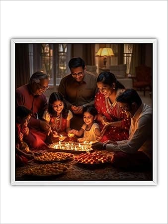 SAF large photoframes present Photo Frame For Home Décor 50 x 50 cm | Use Horizontal & Vertical | Plexi Glass | Perfect For Home, Office And Shop g-Photoframe-50x50cm